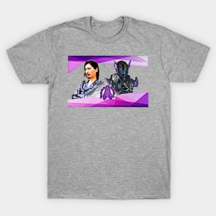 Kamen Rider Rogue Side-by-Side   (style #1) T-Shirt